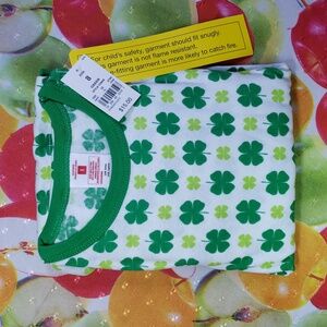Target St. Patrick Day 2-piece Long Sleeve Sleepwear Girl's Size 8